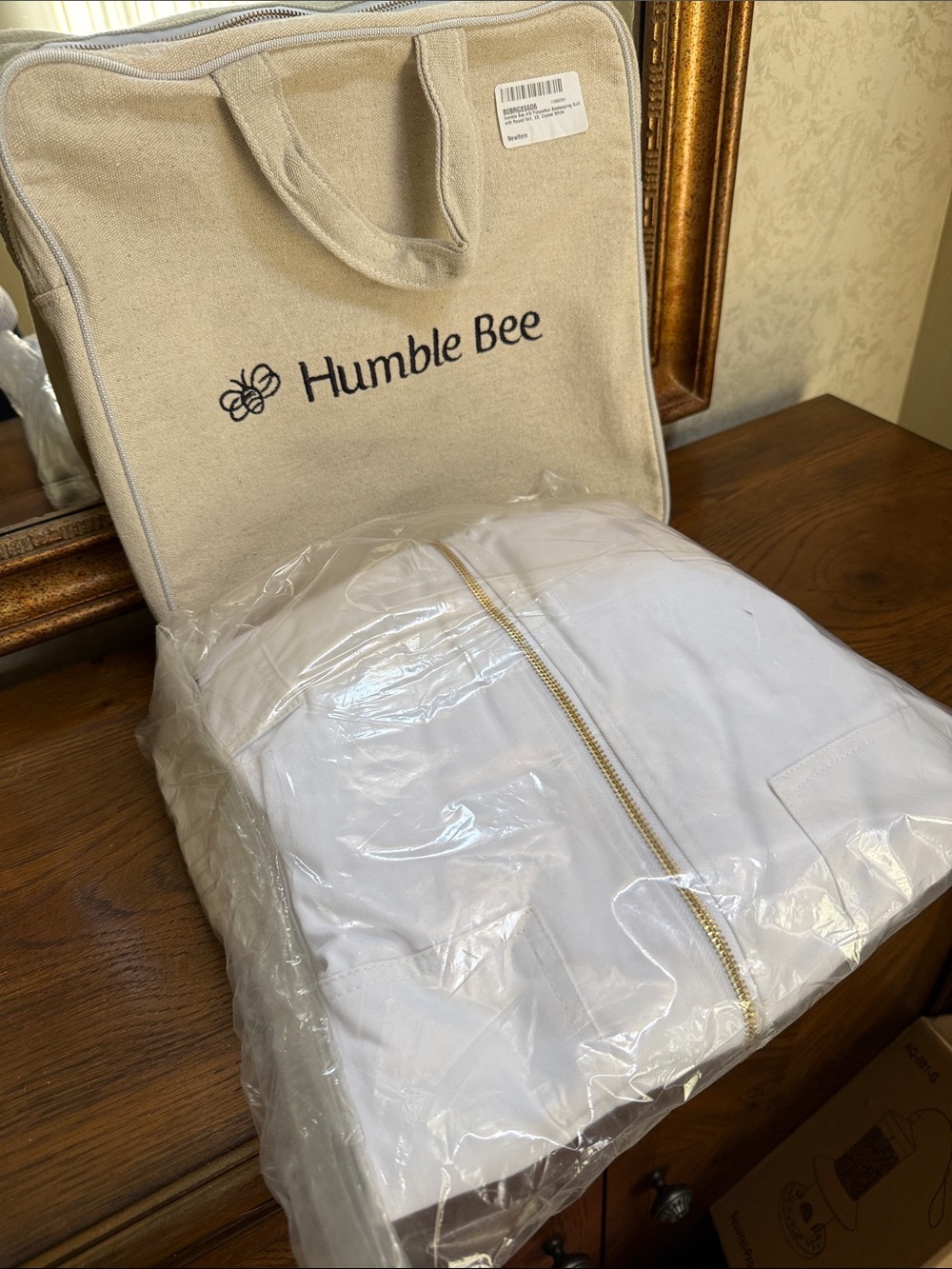Humble Bee Beekeeping Suit 410 Polycotton-with round veil. Unisex. XS. - Picture 5 of 11